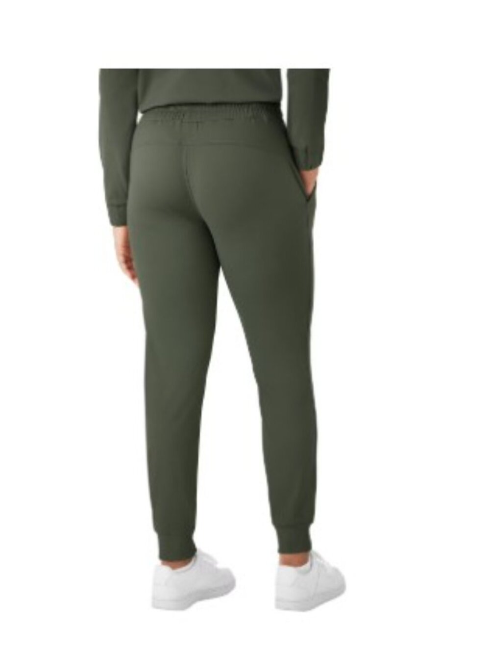 Women's Travel Jogger Olive Green Size M - Picture 3 of 3